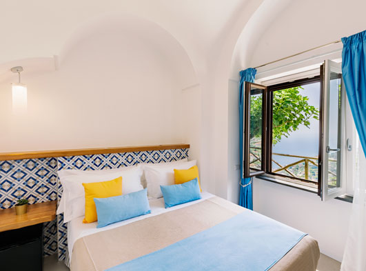 Monte Brusara Relais rooms in Ravello